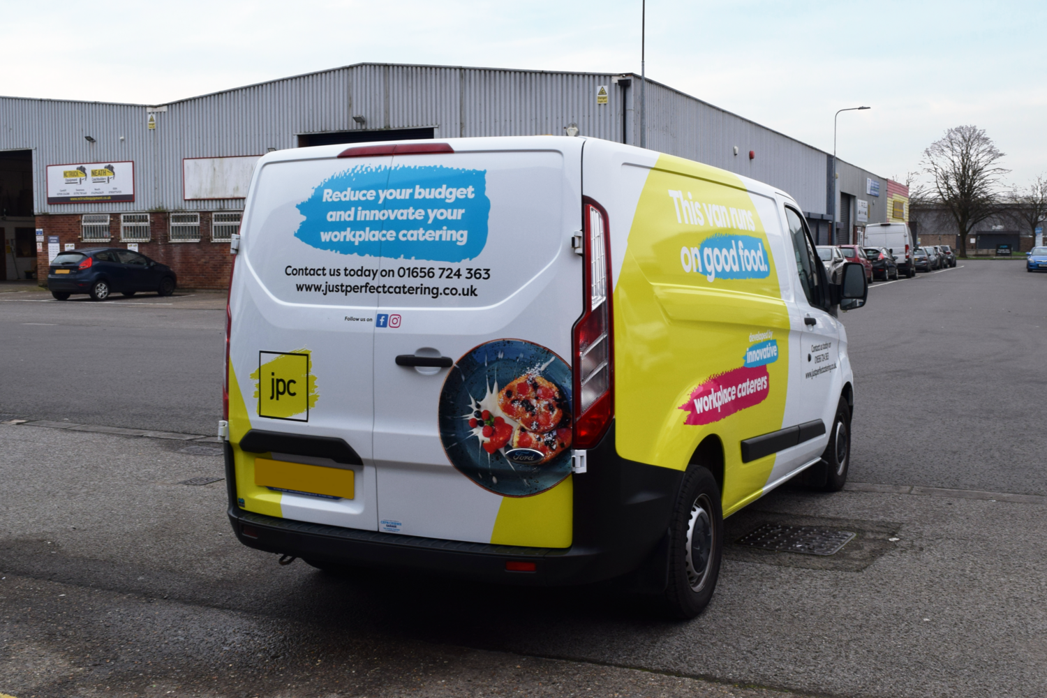 Just Perfect Catering - Ford Transit Custom