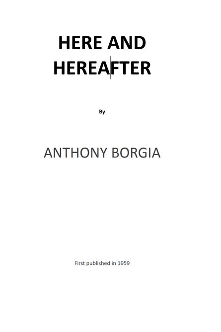 1959 | Here and Hereafter