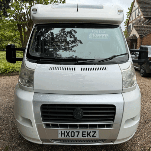 2007 Bessacarr E540 Motorhome 2 Berth Fiat Ducato 2287cc M-Jet 57742 Miles