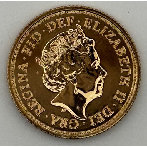 2017 QE11 full gold sovereign