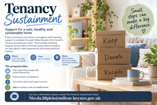 Hoarding Support in Milton Keynes – Helping Residents Maintain a Safe and Happy Home