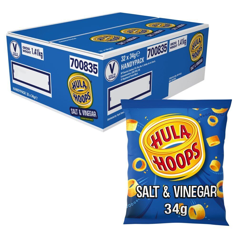 Hula Hoops Salt & Vinegar Crisps