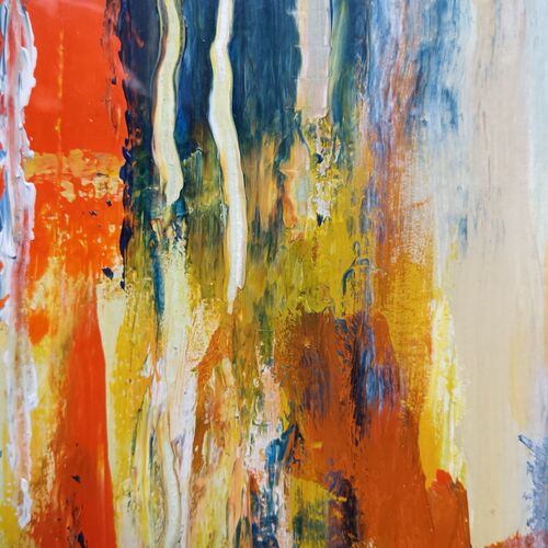 Abstract acrylic