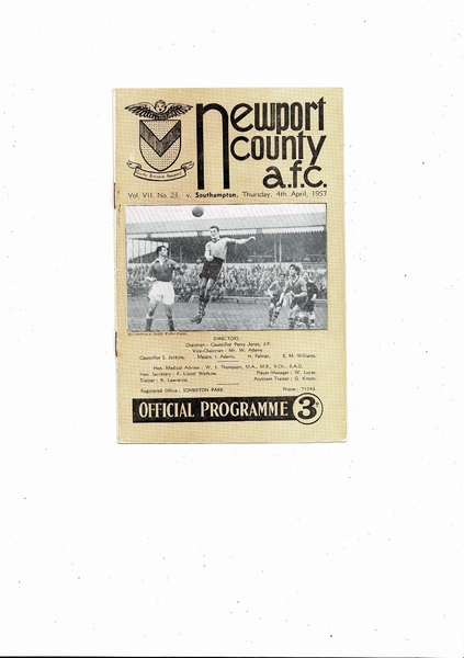 More Football Programmes listed today