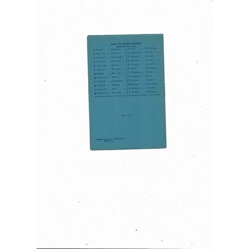 1955/56 Millwall v Ipswich Town Football Programme