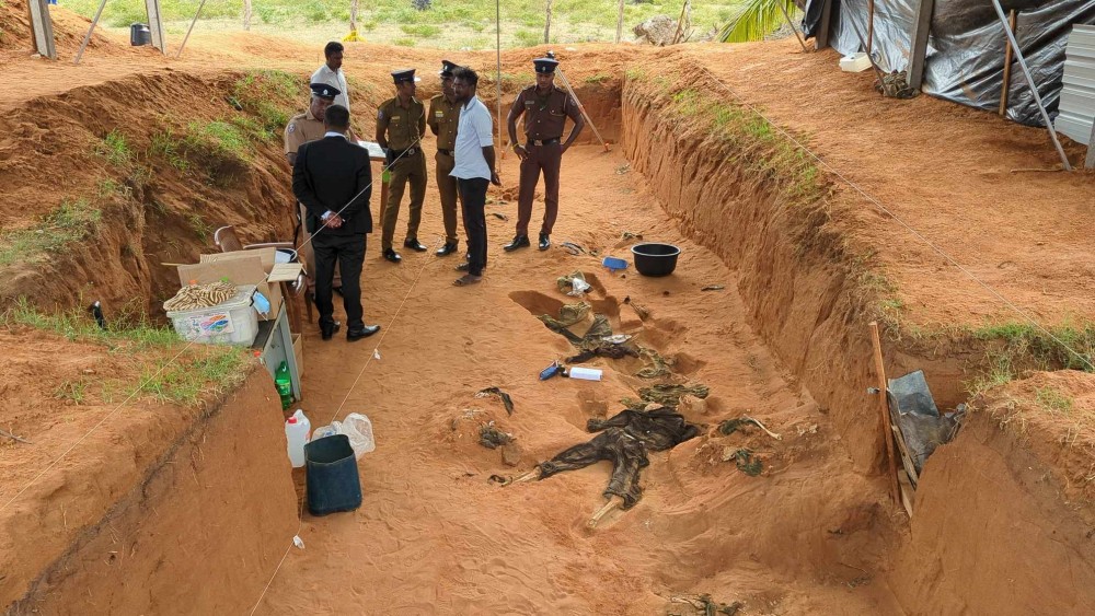 கொக்குத்தொடுவாய் புதைகுழி மூன்றாம் கட்ட அகழ்வு 