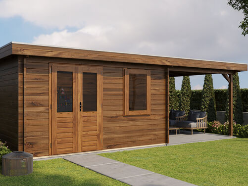 400cm x 400cm + 300cm Veranda