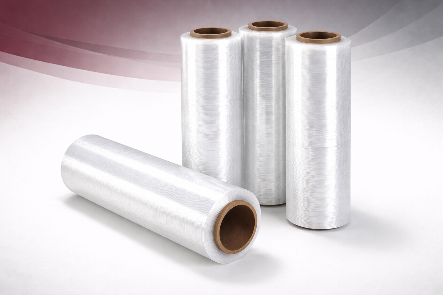 Stretch film for pallet wrappers