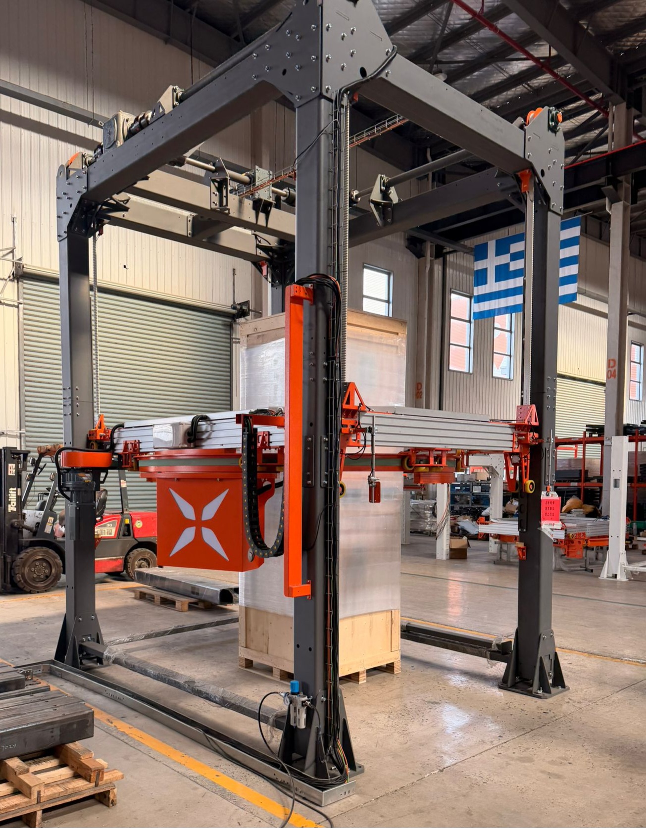 Inline Pallet Wrappers