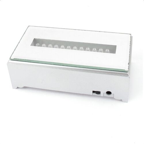 Quality RECTANGLE 12 LED LIGHT DISPLAY HOLDER