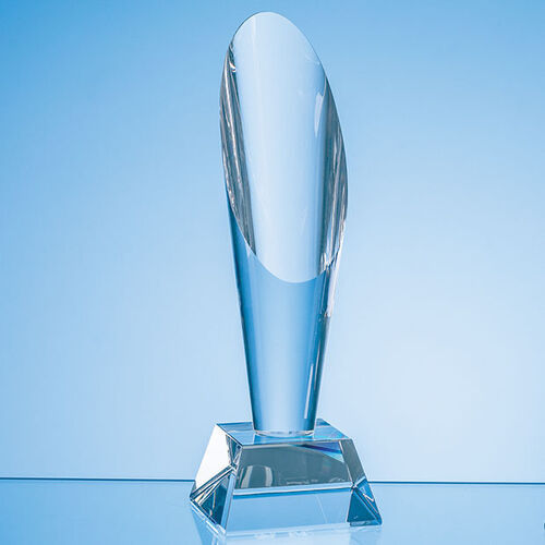 Optical Crystal Encore Column Award - 24cm