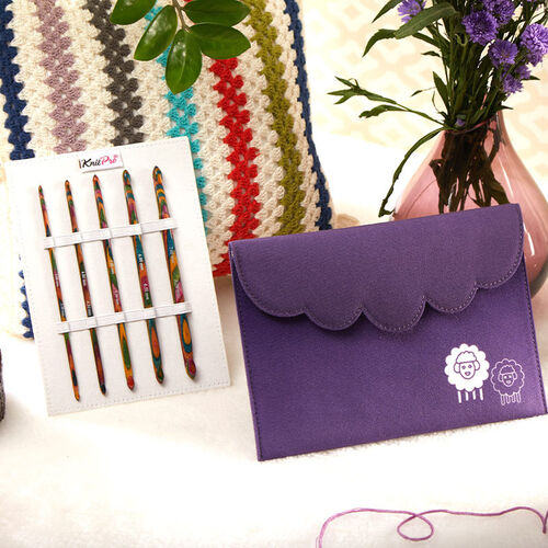 KnitPro Symfonie Double-Ended Crochet Hook Set 3.00 - 8.00mm