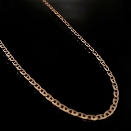 9ct yellow gold marina chain
