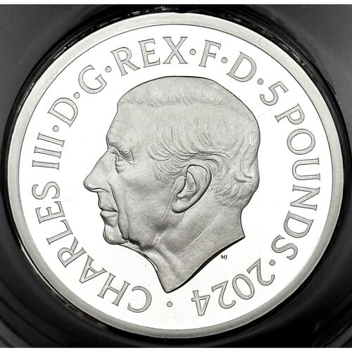 FDC 2024 St George & Dragon silver proof 2oz coin
