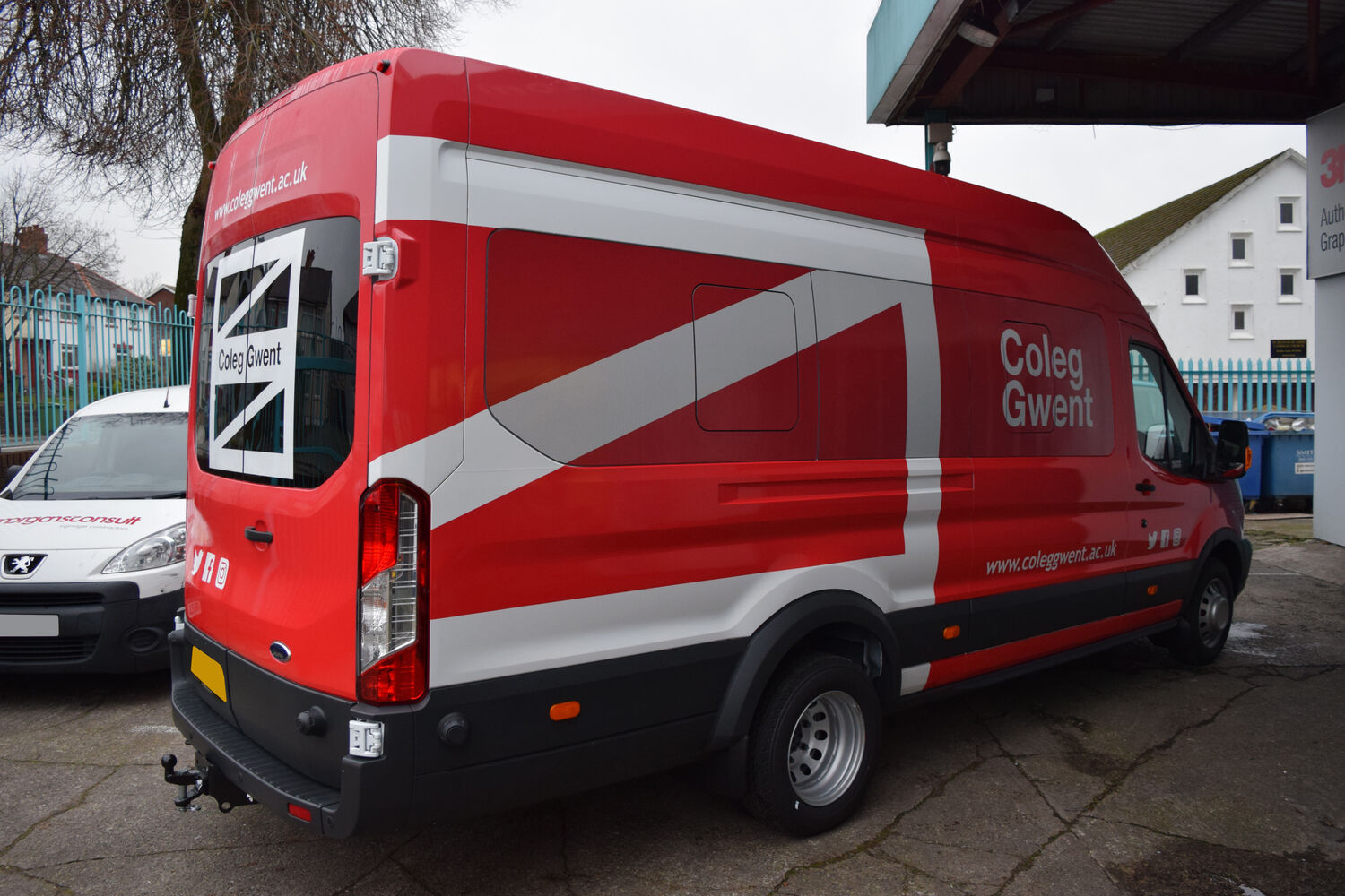 Coleg Gwent - 8x Ford Transit