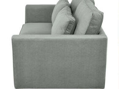 DEVA 3+2 SEATER IN GREY PLUSH