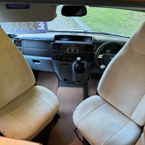 2008 Hobby Siesta 555 Motorhome Ford Transit Fixed Bed - 3 Berth