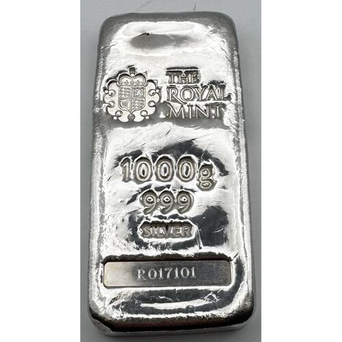 1 kilo Royal mint .999 Silver Bar