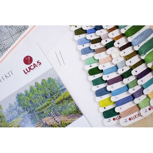 Birches At the Edge of the Lake by Luca-S