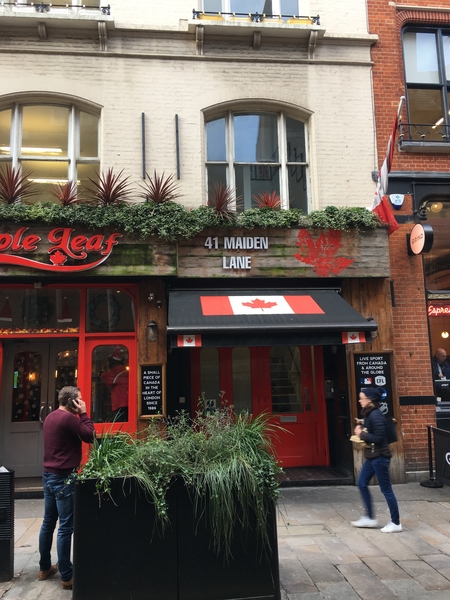 Recent dilapidations schedule carried out in Soho London by Tayross Associates Chartered Surveyors