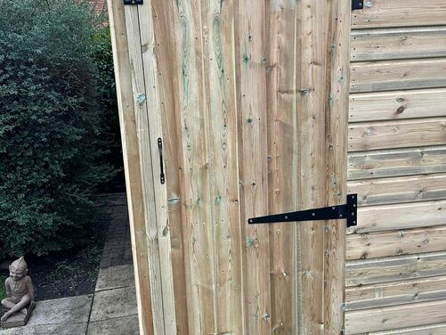 #P064 12x8 Pent Shed