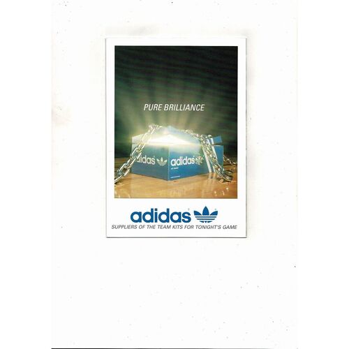 1990 Northern Ireland v Uruguay Football Programme