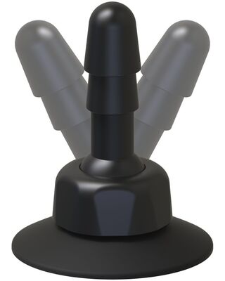 Doc Johnson Vac U Lock Vibrating Dual Density Starter Set Chocolate