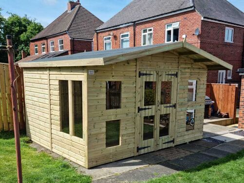 #SHA081 14x10 Apex Summer House