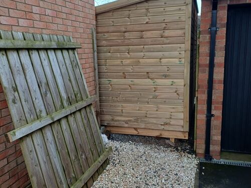 10x6 Pent Shed