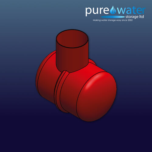 PU-F-1000-HVY Underground Fire Water Tank 1000L (Heavy Duty)