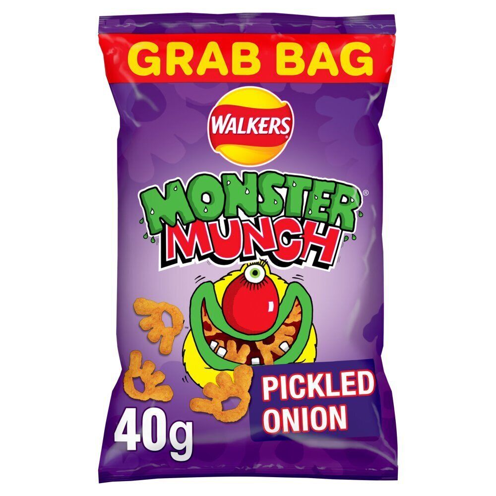 Walkers Monster Munch Pickled Onion Crisps