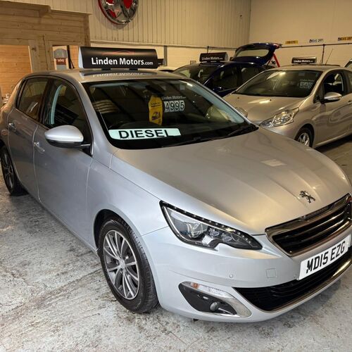 2015 (15) PEUGEOT 308 ALLURE 1.6 HDi DIESEL 5 DOOR 