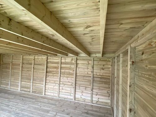 #SHP052 20x14 Pent Summer House