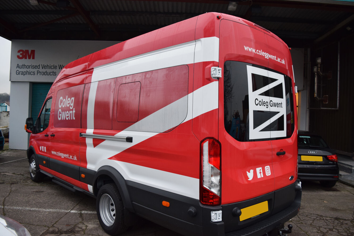 Coleg Gwent - 8x Ford Transit