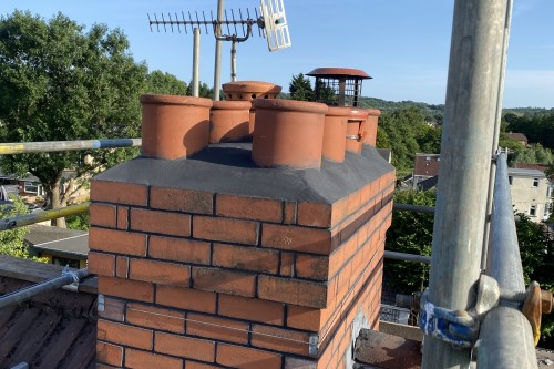 1930s chimney make over.