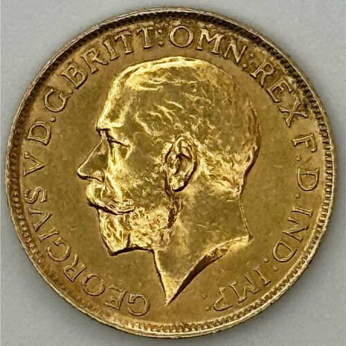 1913 full gold sovereign