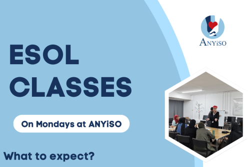 ESOL Classes | ANYiSO SCIO | Anyiso glasgow | Anyiso charity  | Charities in Glasgow