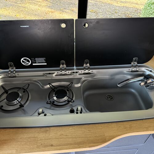 2016 VW T6 Camper Van 4 Berth 2.0 TDi T30 Black/White - Pro Conversion