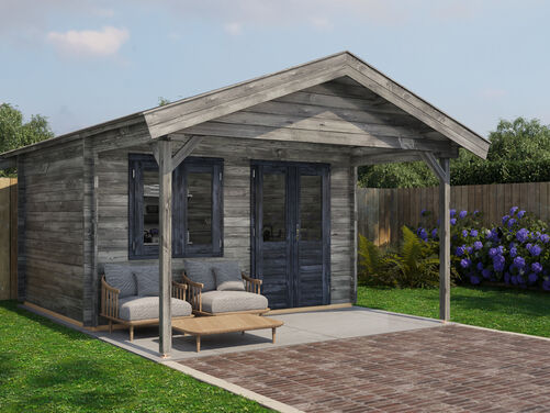 400cm x 300cm + 200cm Front Canopy