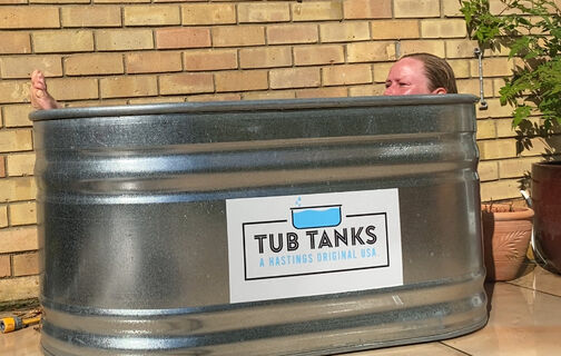 Case Study: From Tank Pool to Ultimate Home Wellness Sanctuary | Tub Tanks | ​Ice Baths Cold Water Therapy | ​Wood fired hot tubs | ​Stock tanks