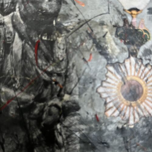 Original Anti War Propaganda Art Work