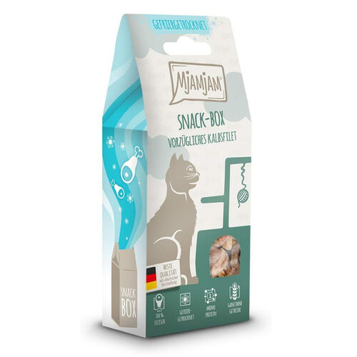 MjAMjAM Snack Box /Wet Cat Food All Natural Veal Fillet 35g