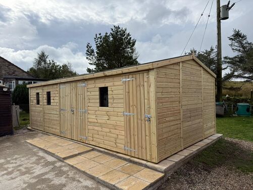 24x12 Apex Shed