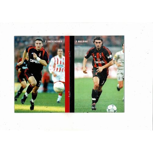 AC Milan v Brescia Football Programme 2001/02