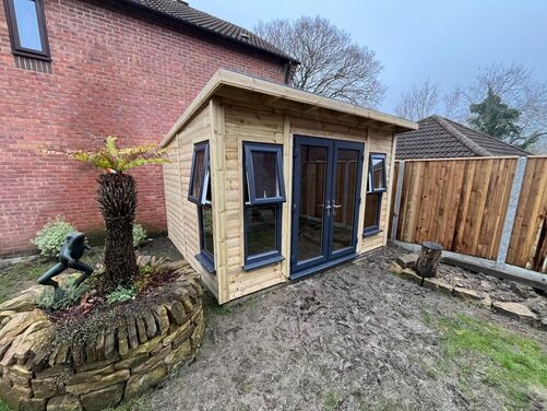 12x10 Apex Summer House