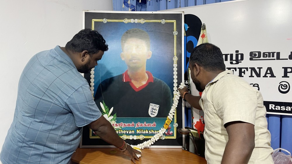 ஊடகவியலாளர் சகாதேவன் நிலக்சனின் 17ஆம் ஆண்டு நினைவேந்தல்