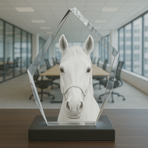 The Beautiful 3D Jura 14x10x6cm Pure Crystal Iceberg