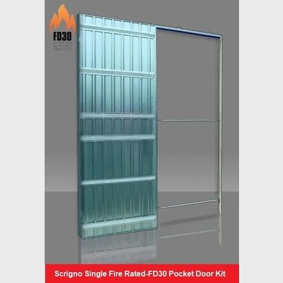 Scrigno Fire Rated Pocket Door Kits