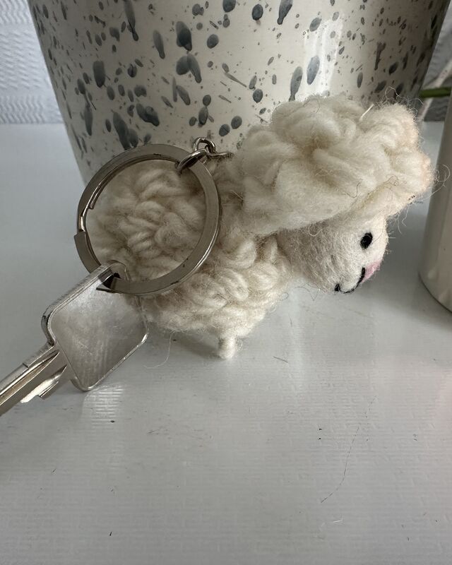 Sheep keyring