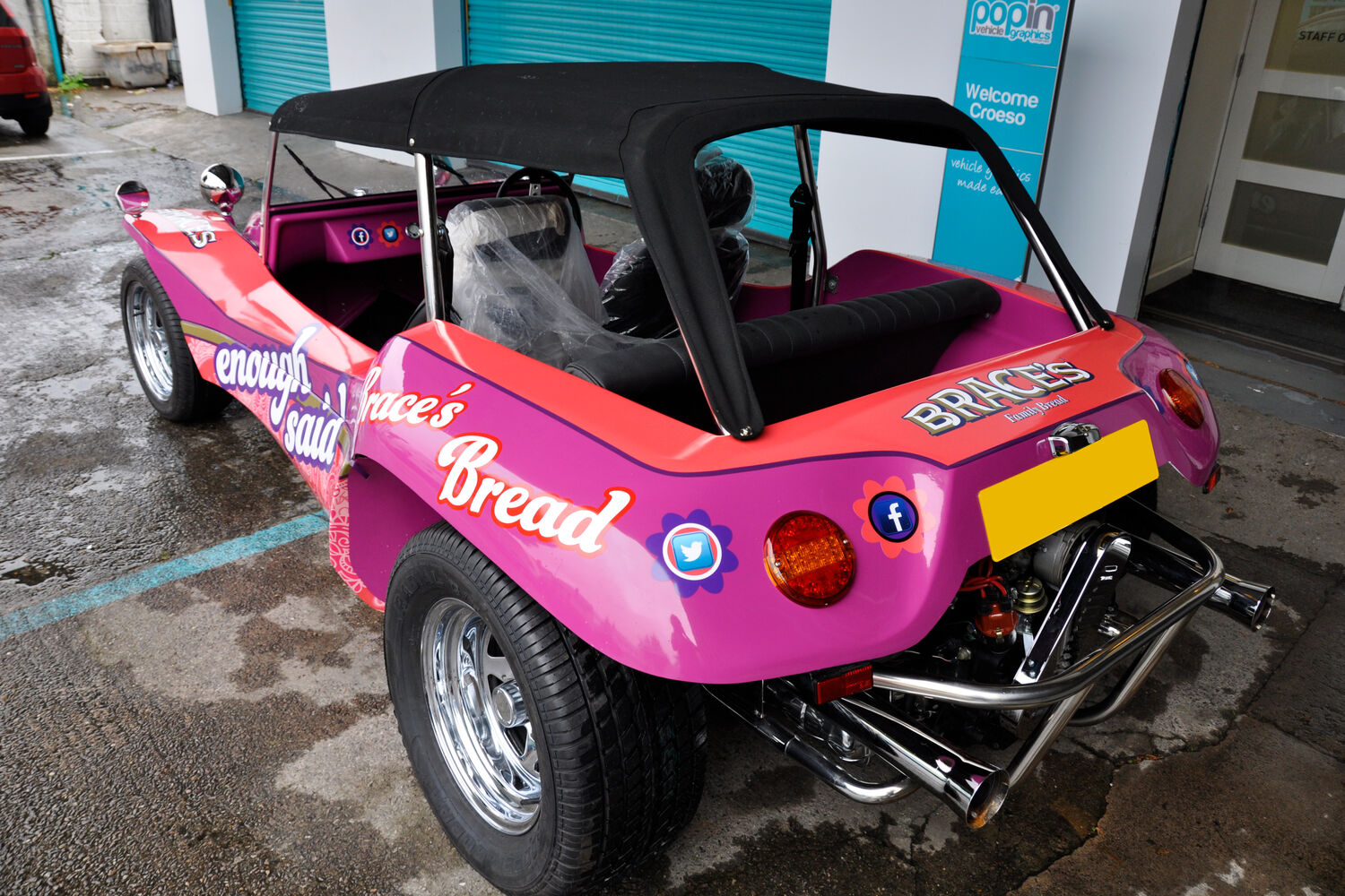 Braces Bread - 2x Volkswagen Meyers Manx